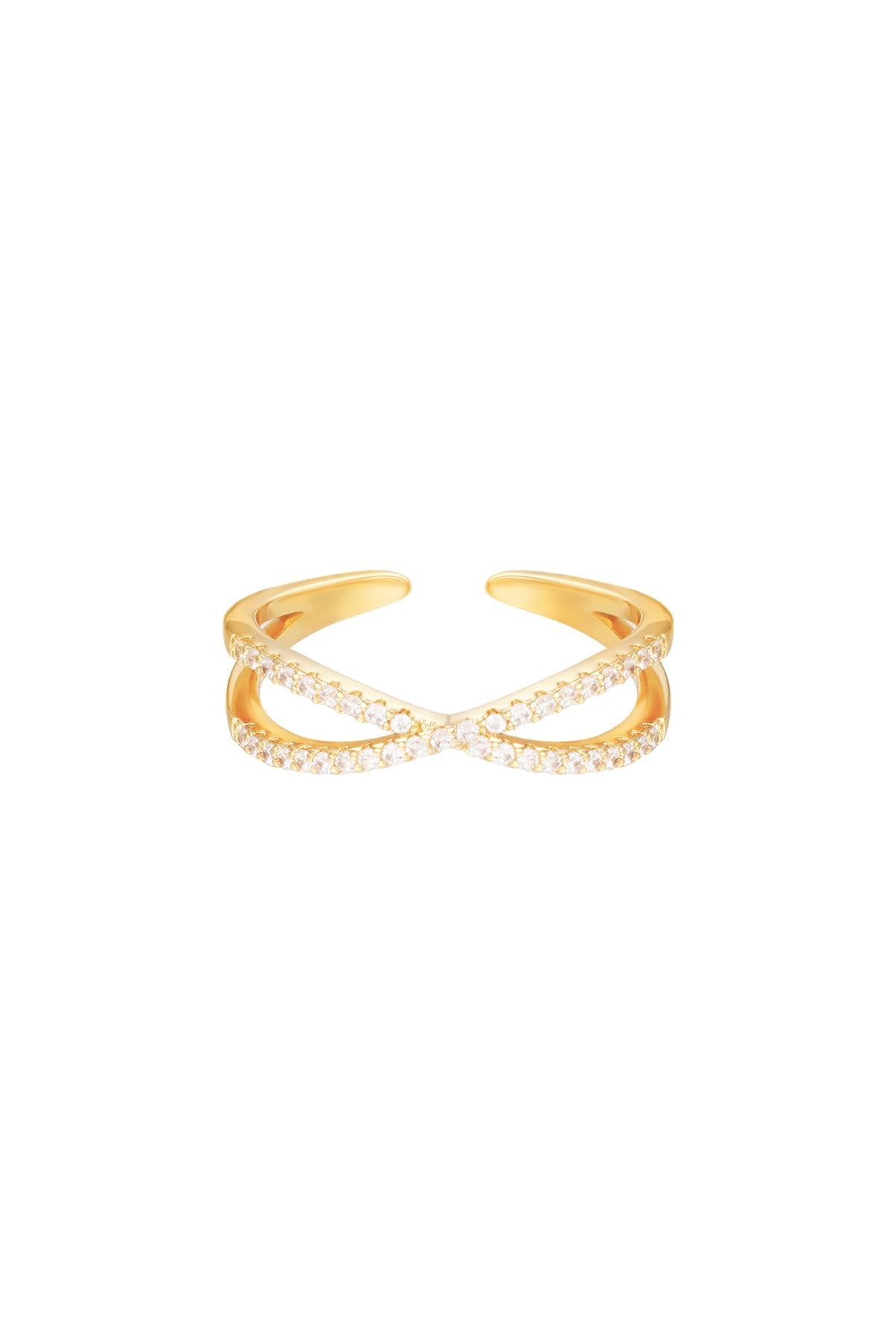 Ring Ruler Goud Koper One size