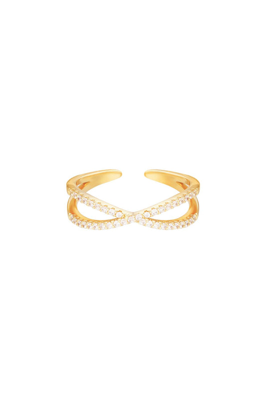 Ring Ruler Goud Koper One size
